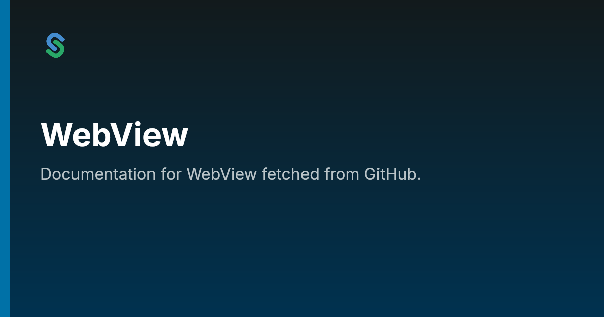 WebView | Skip